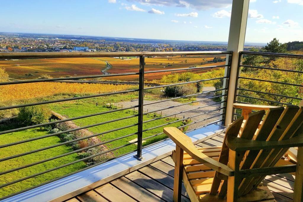 La Maison De L'Ecu : Charme Et Vue Incroyable 본느 외부 사진